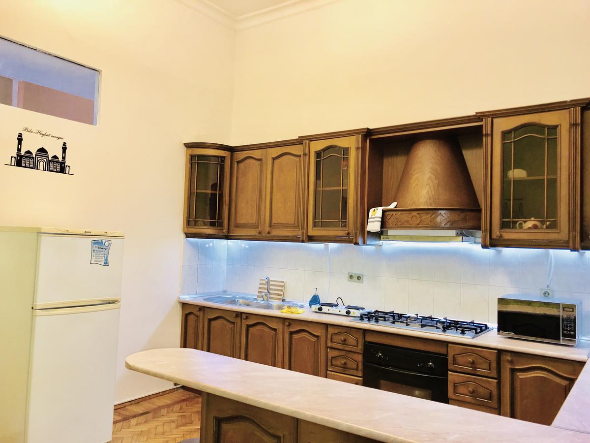 Check-In Apartment Near Fountain Square Vidadi Str Baky Esterno foto