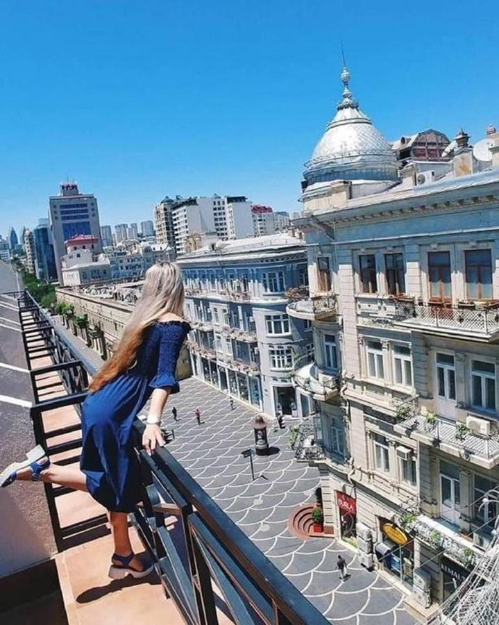 Check-In Apartment Near Fountain Square Vidadi Str Baky Esterno foto